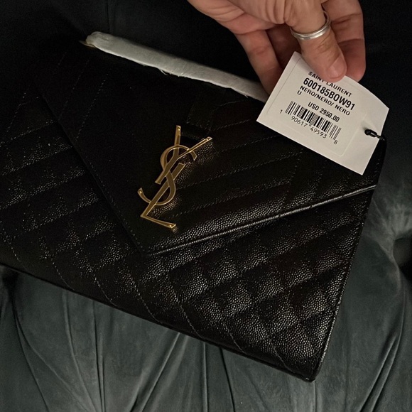 Yves Saint Laurent Handbags - Black medium YSL crossbody